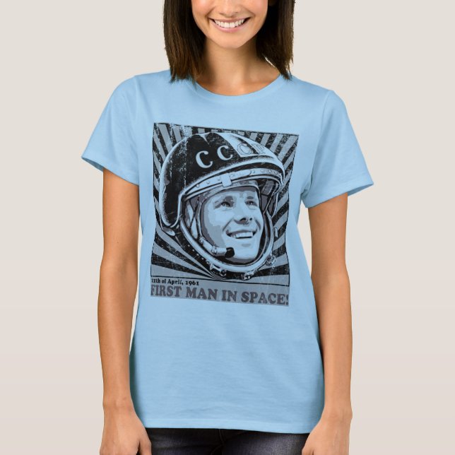 T-shirt Yuri Gagarin ЮрийГагарин (Devant)