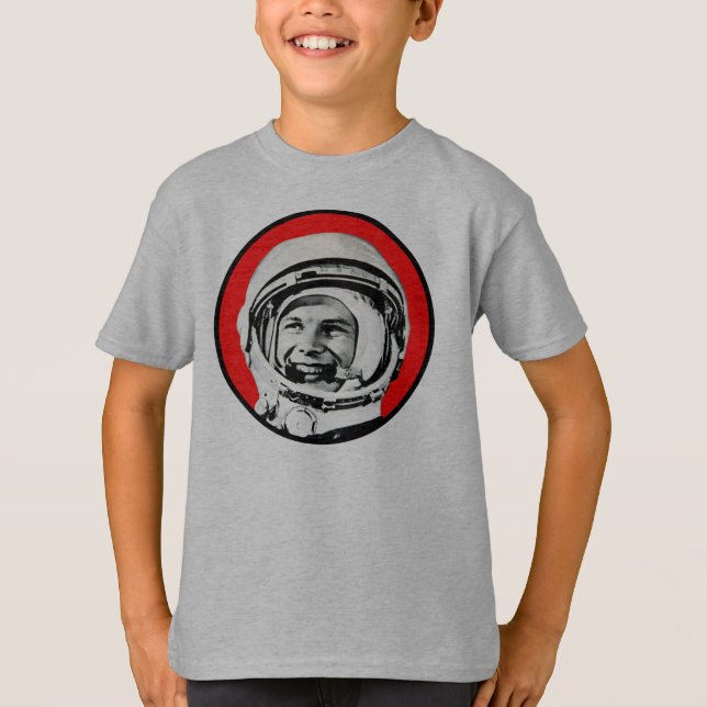 T-shirt Yuri Gagarin - héros et cosmonaute soviétiques (Devant)
