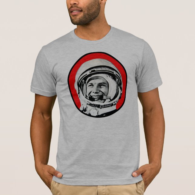 T-shirt Yuri Gagarin - héros et cosmonaute soviétiques (Devant)