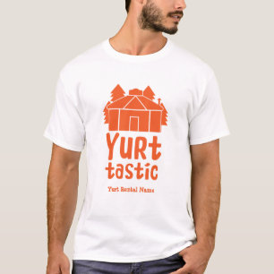T-shirt Yurt Vivre Et Vacances À Chemise