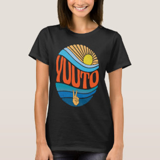 T-shirt Yuuto Coucher de soleil vintage Yuuto Tie Dye gro