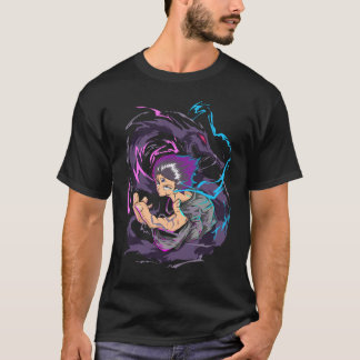 T-shirt Yuyu Hakusho - Hiei avec le dragon noir