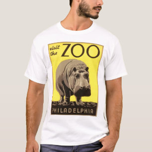 T-shirt Z00 - Hippo