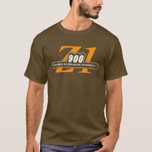 T-shirt Z1 légendaire 900 Rootbeer et orange