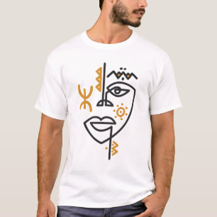T-SHIRT Z AMAZIGH MON BEAU MOTIF DE LA CULTURE BERBERE