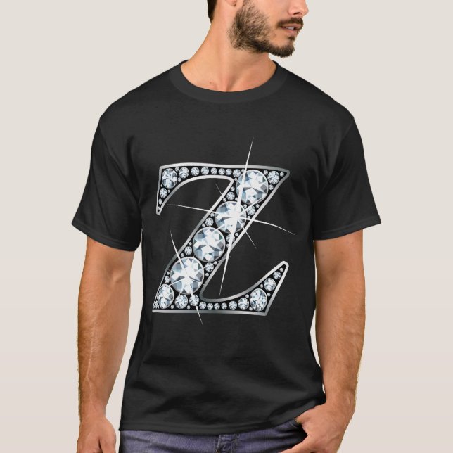 T-shirt "Z" Diamond Bling (Devant)