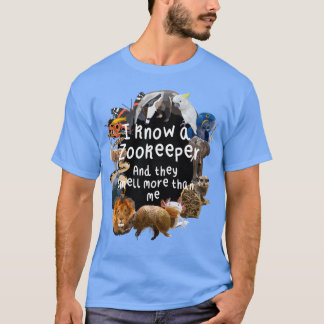 T-shirt Z est pour le soigneur de zoo