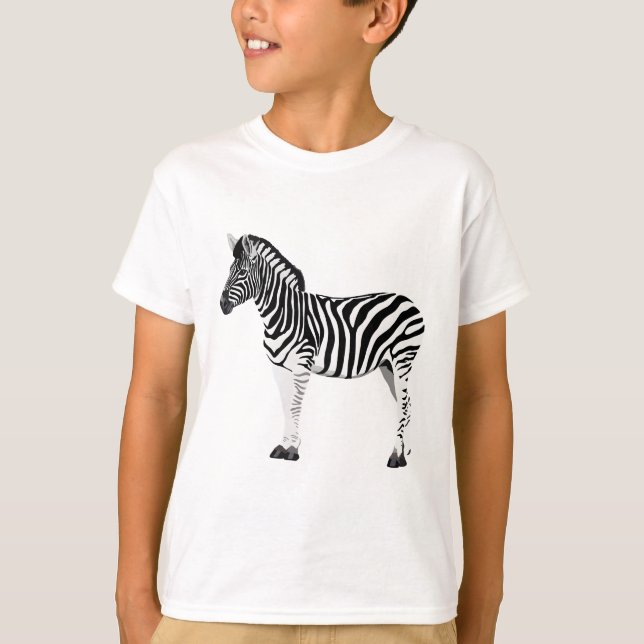 T-shirt Z est pour Zebra (Devant)