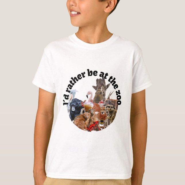 T-shirt Z est pour Zookeeper (Devant)