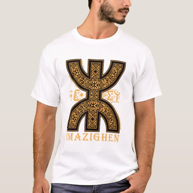 T-shirt Z imazighen symbole amazigh (Devant)