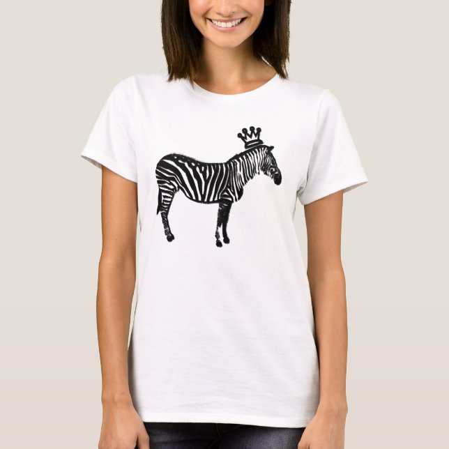 T-shirt Z pour Zebra (Devant)