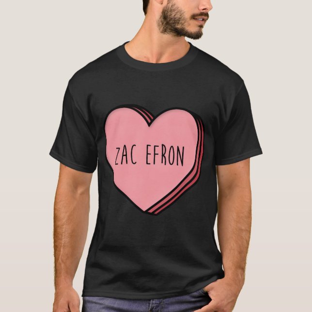 T-shirt Zac Efron (Devant)