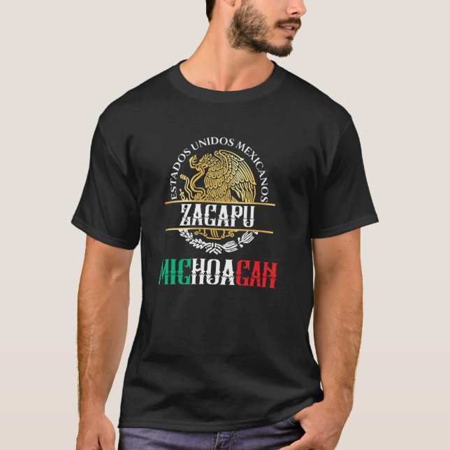 T-shirt Zacapu Michoacán Mexique (Devant)