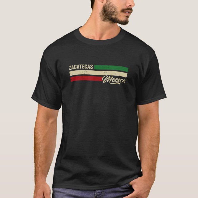 T-shirt Zacatecas Mexique 1 (Devant)