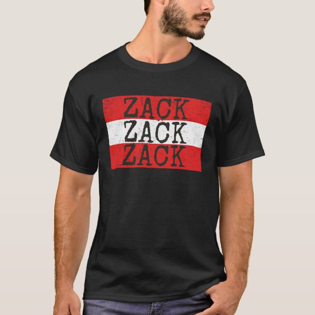 T-shirt Zack Zack Zack Ibiza Vidéo 2017 Ibizagate Hc Stra (Devant)