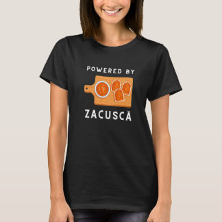 T-shirt Zacusca Mamaliga roumaine moldave nourriture rouma