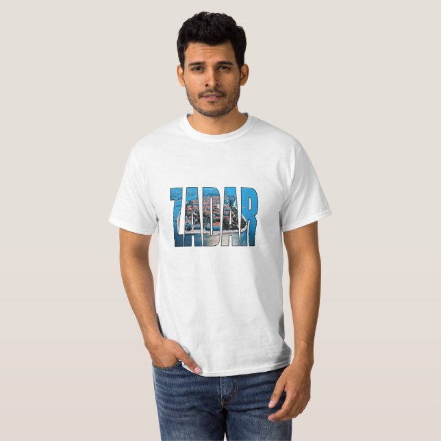 T-shirt Zadar Croatie (Devant entier)