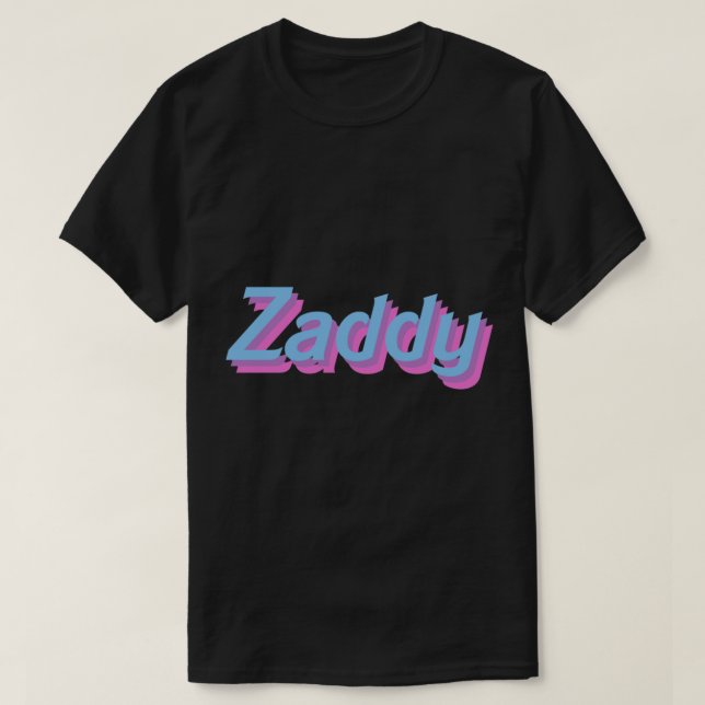 T-shirt Zaddy   (Design devant)