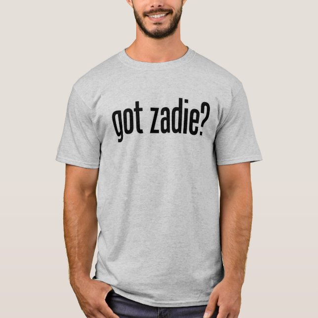 T-shirt zadie obtenu (Devant)