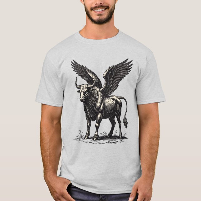 T-shirt Zagan Ailes du Pouvoir (Devant)