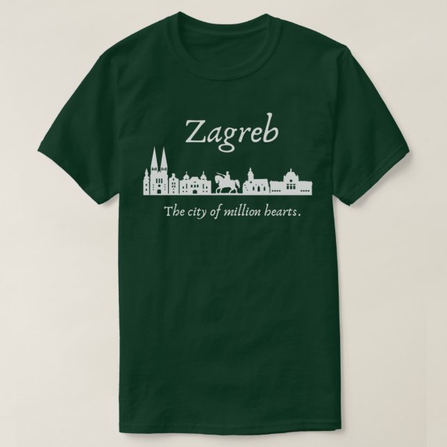 T-shirt Zagreb (Design devant)