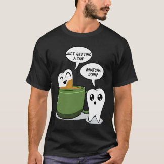 T-shirt Zahn Bath In Coffee Dentist Dental Aid