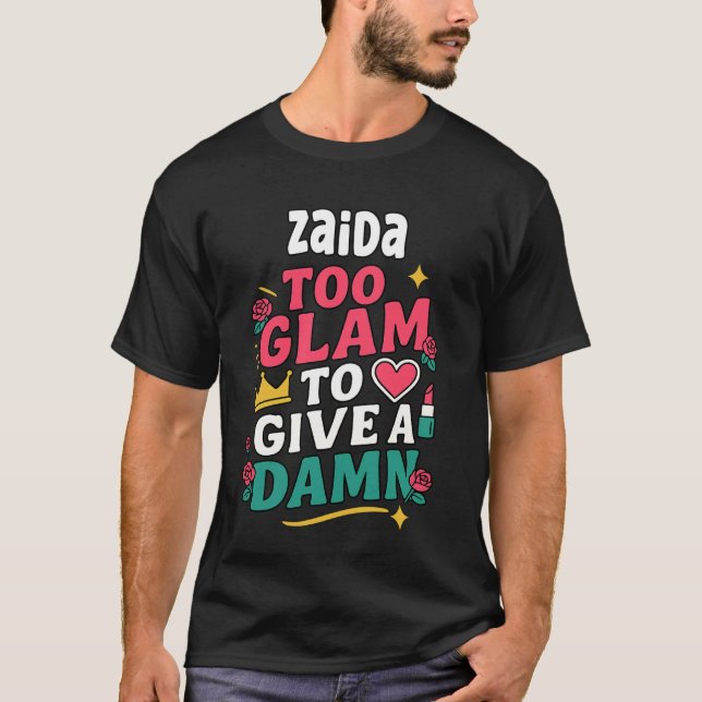 T-shirt ZAIDA Personalized Women's Gift Custom ZAIDA (Devant)