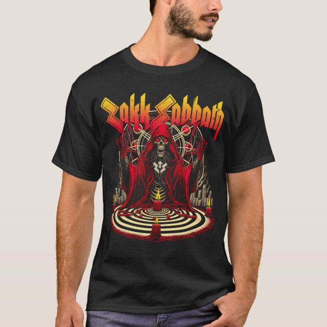 T-shirt Zakk Sabbath Into the Void (Devant)