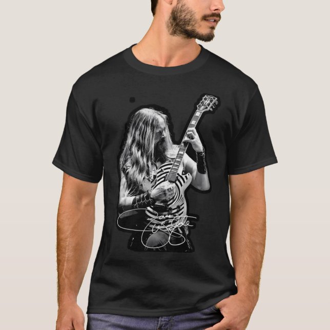 T-shirt Zakk Wylde American Guitarist Singer And Songwrite (Devant)