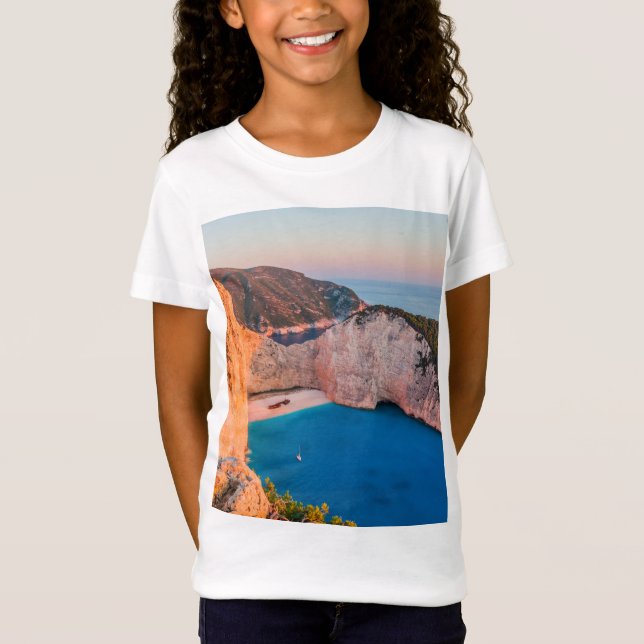 T-Shirt Zakynthos, Grèce. (Devant)