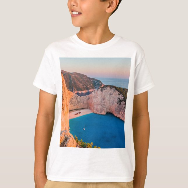 T-shirt Zakynthos, Grèce. (Devant)