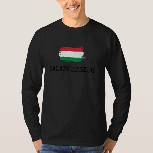 T-shirt Zalaegerszeg Hungary Country Family Trip Travel Me (Devant)