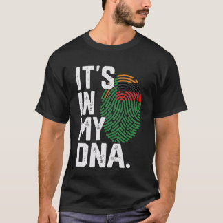 T-shirt Zambia Racines Drapeau Empreinte Graphique Patriot