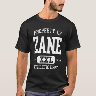 T-shirt Zane Retro Athletic Property Dept  1