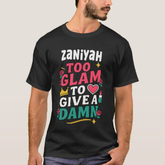 T-shirt ZANIYAH Personalized Women's Gift Custom ZANIYAH