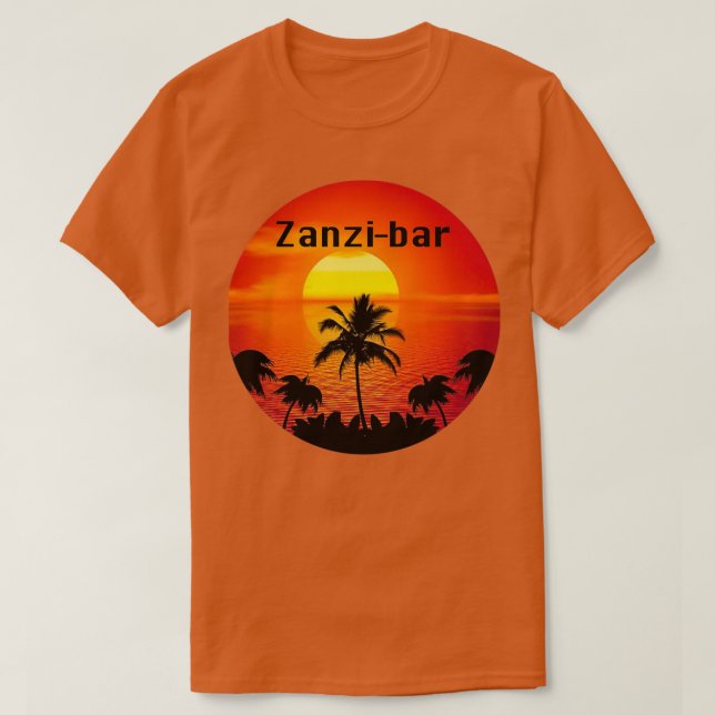 T-SHIRT ZANZIBAR (2) (Design devant)