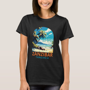T-shirt Zanzibar Voyage Aventure Voyage Exploration Zanzib