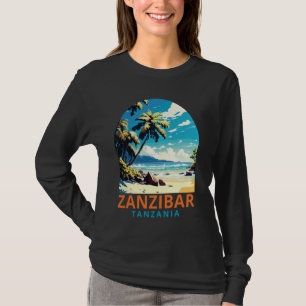 T-shirt Zanzibar Voyage Aventure Voyage Exploration Zanzib