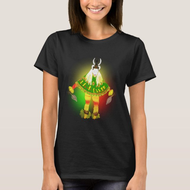 T-shirt Zaouli - Traditional Africa Dance for Proud Africa (Devant)