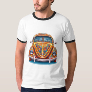 T-shirt Zap and Roll : Le voyage électrique Herbie Rides