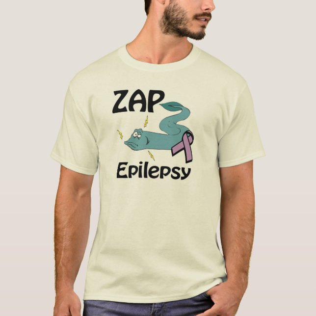 T-shirt ZAP Épilepsie (Devant)