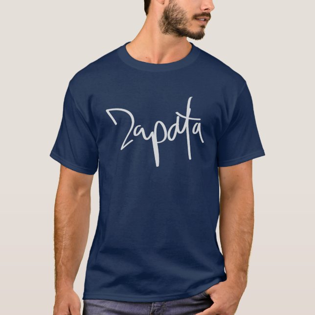 T-shirt Zapata écrit (Devant)