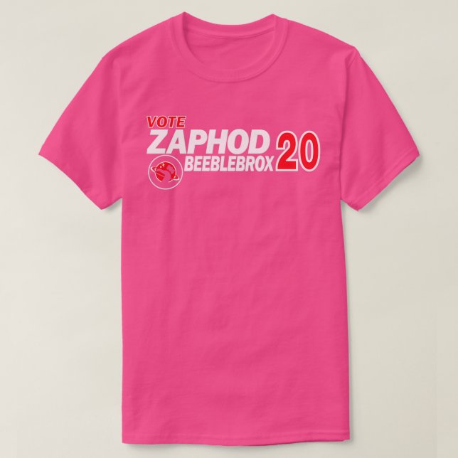 T-shirt Zaphod Beeblebrox 2020 (Design devant)