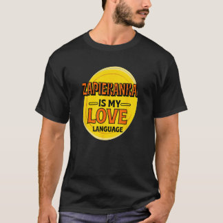 T-shirt Zapiekanka est My Love Langue Polonaise Pizza Food