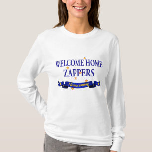 T-shirt Zappers à la maison bienvenu