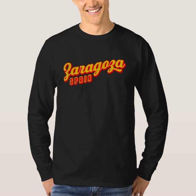T-shirt Zaragoza Spain (Devant)