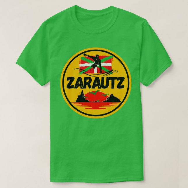 T-shirt zarautz pais vasco (Design devant)