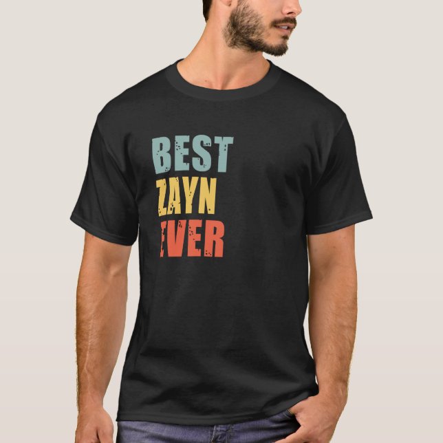 T-shirt Zayn Best Ever Zayn (Devant)