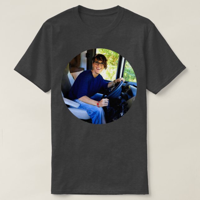 T-shirt Zaz le chauffeur de camion (Design devant)