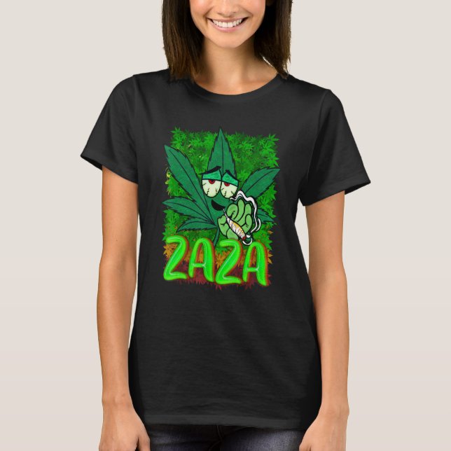 T-shirt Zaza Weed Exotique (Devant)